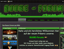Tablet Screenshot of buure-forum.de